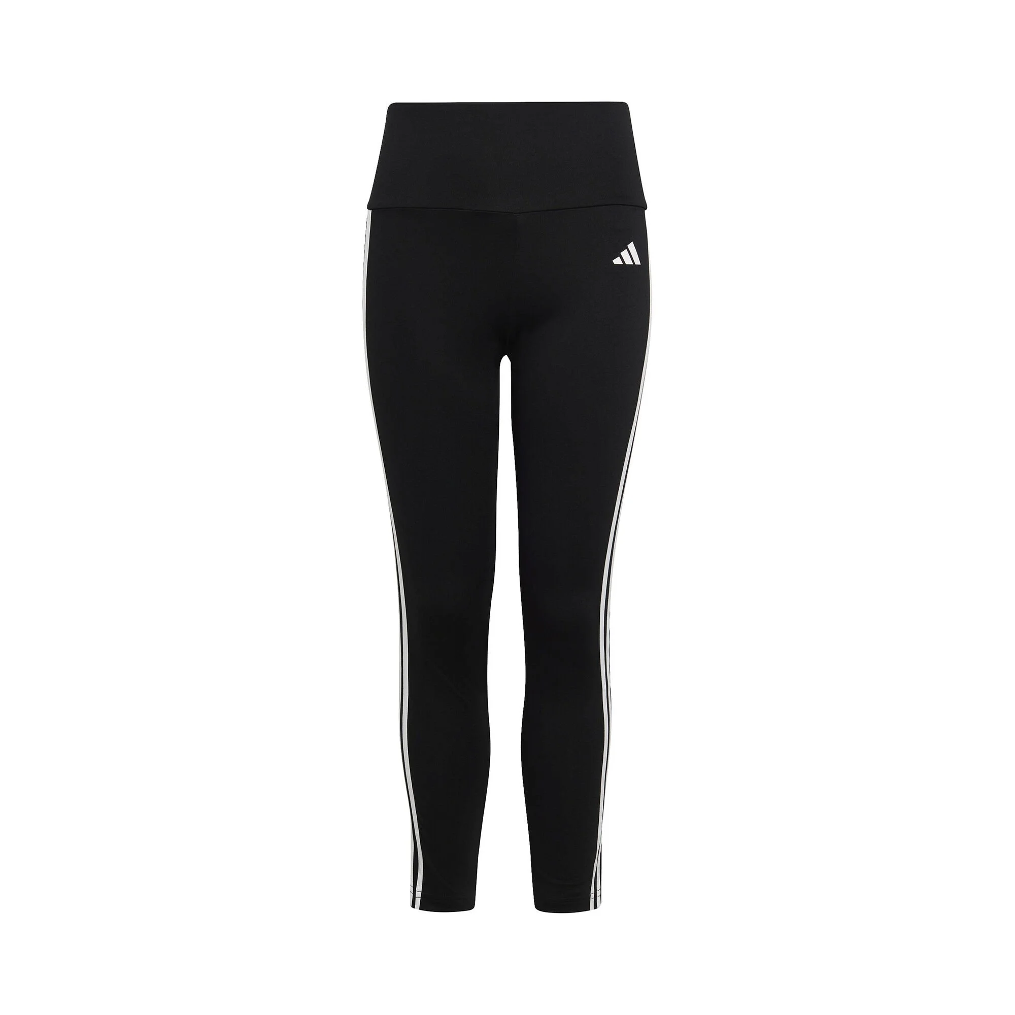 ADIDAS Essentials Train AEROREADY3-Stripes High-Waisted Training Calzamaglia Ragazze - Nero, Bianco