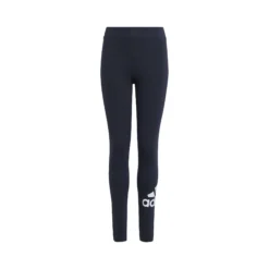 ADIDAS Big Logo Cotton Calzamaglia Ragazze - Nero, Bianco