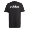 ADIDAS LIN Singel Jersey Maglietta Uomini - Nero, Bianco