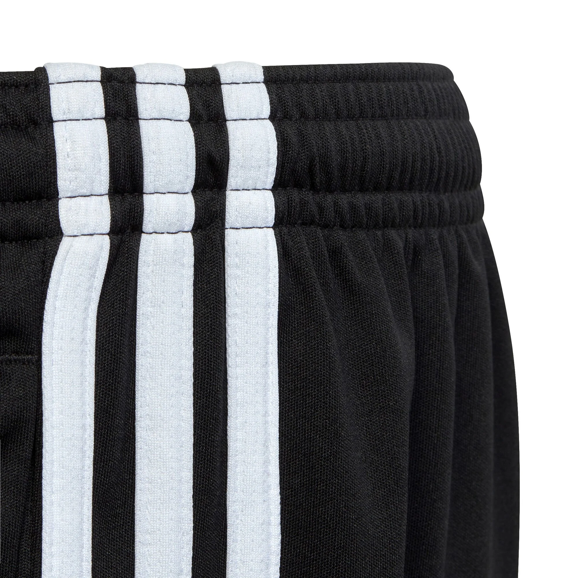 ADIDAS ES 3 Stripes Pantaloncini Ragazzi - Nero, Bianco - immagine 5
