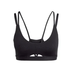 ADIDAS YO Long Studio Low-Support Reggiseni Sportivi Donna - Nero