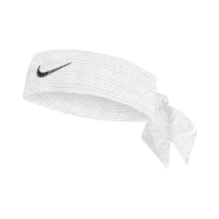 Nike Dri-Fit Terry Bandana - Bianco, Nero