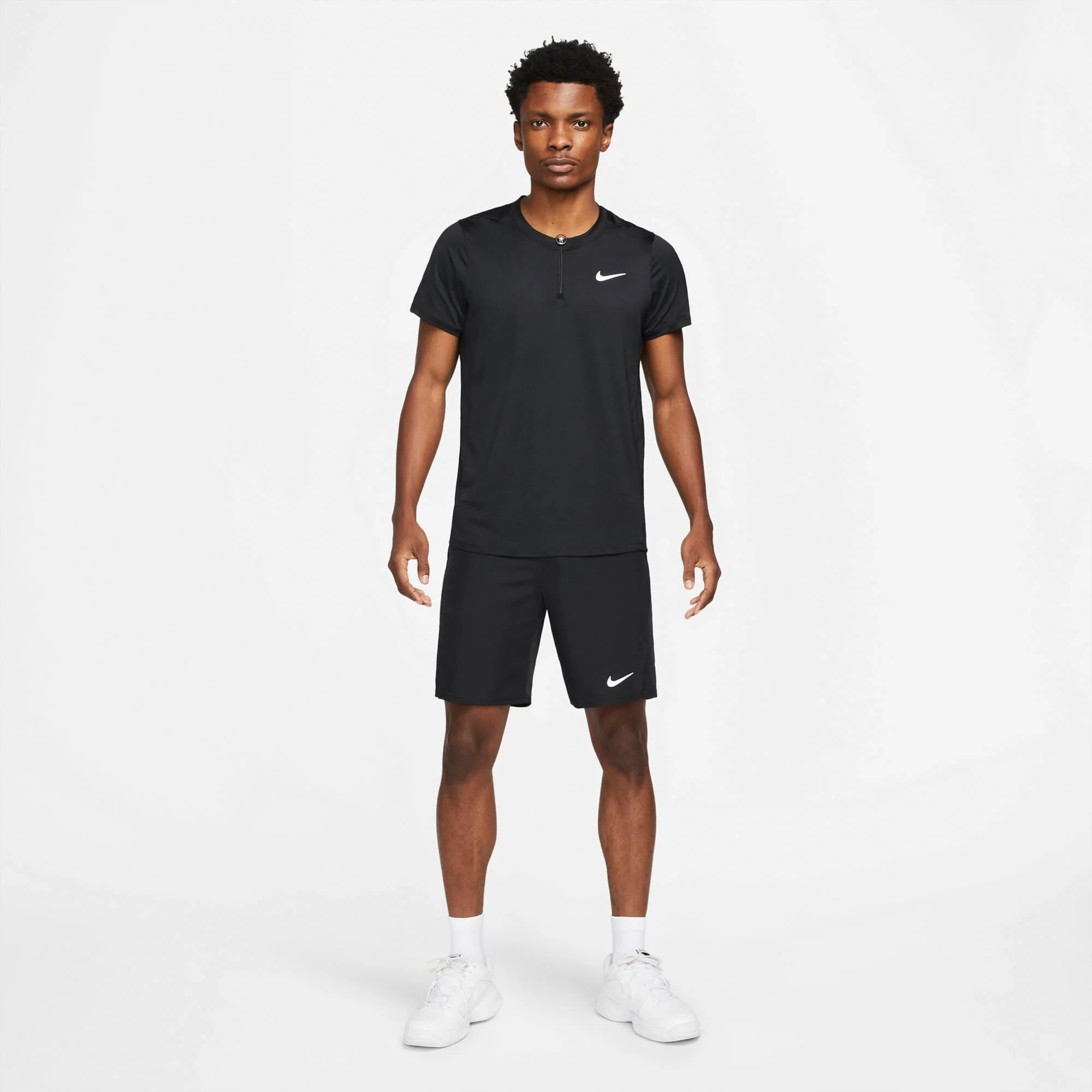 Nike Dri-Fit Advantage Polo Uomini - Nero - immagine 5