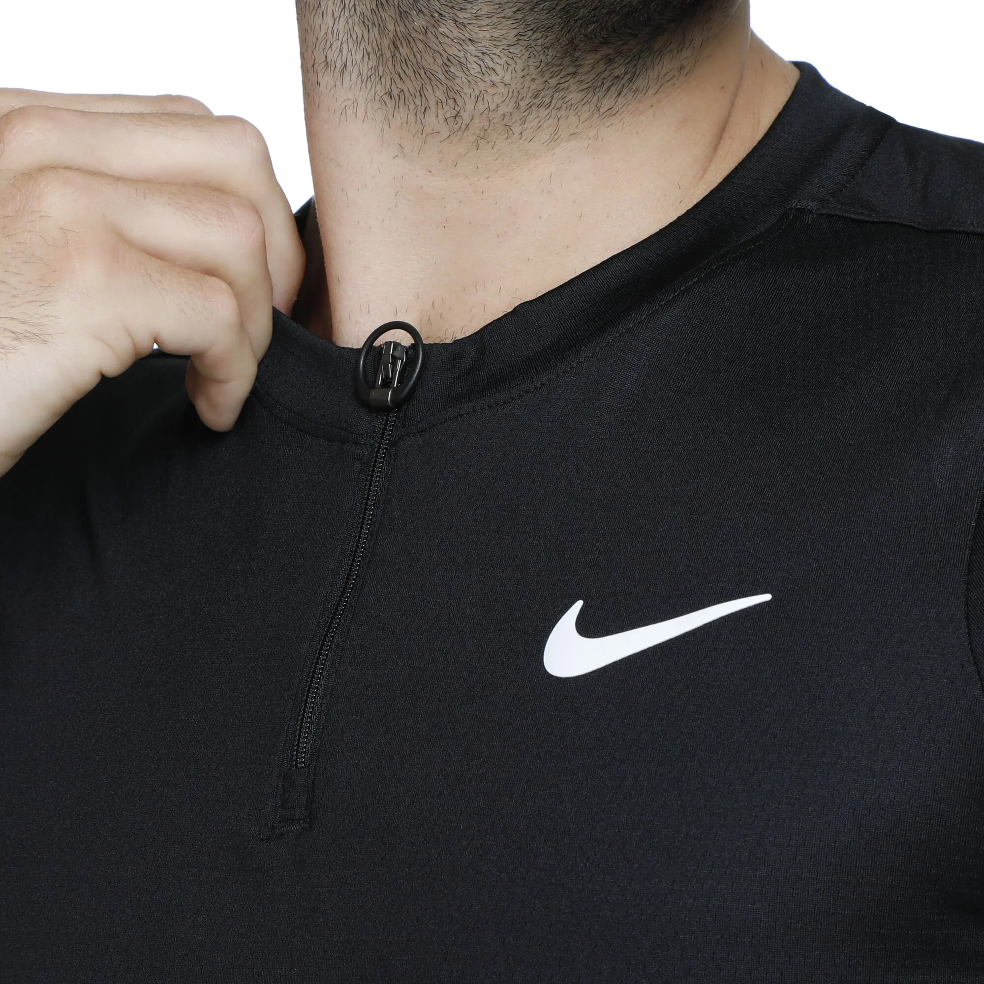 Nike Dri-Fit Advantage Polo Uomini - Nero - immagine 6