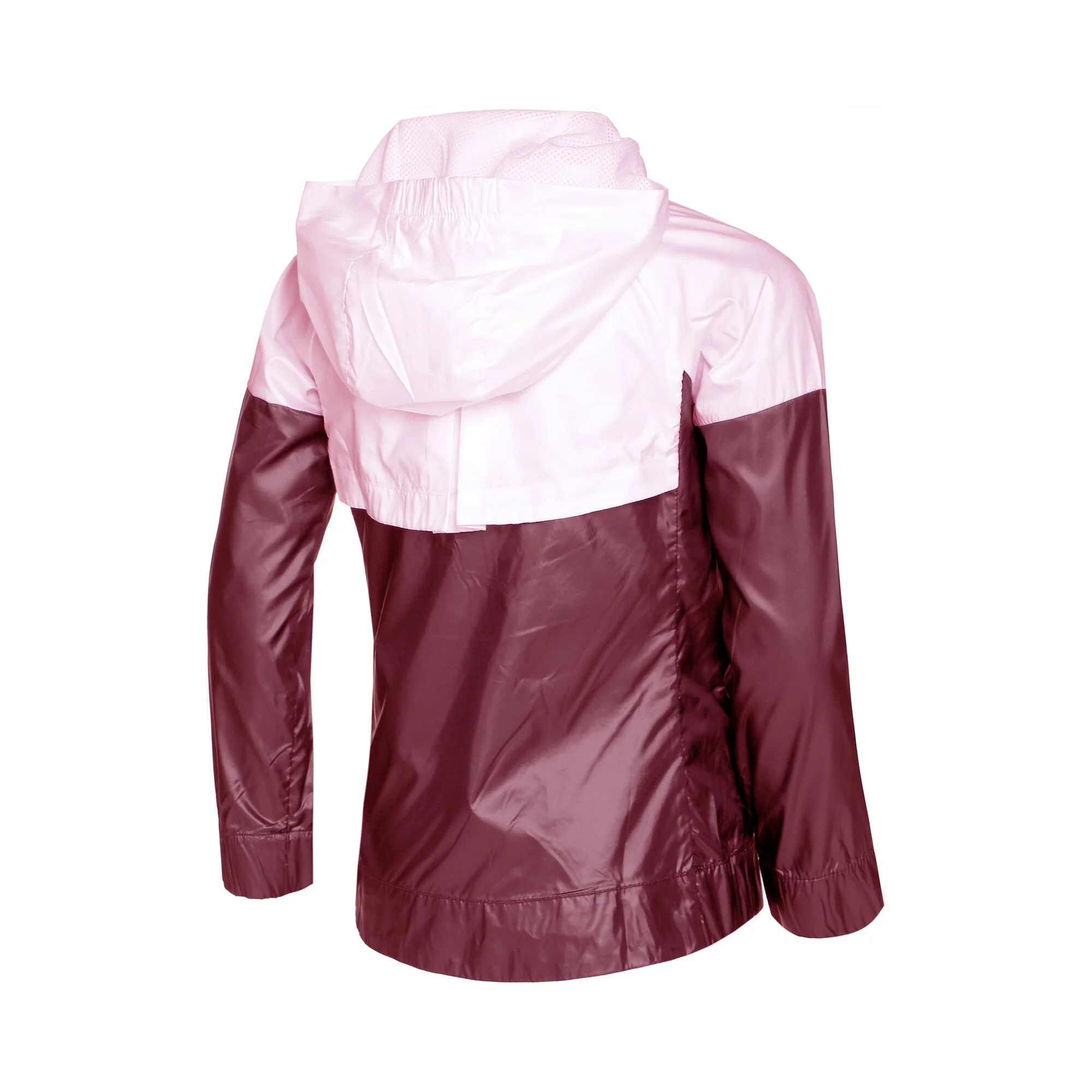 Nike Sportswear Windrunner Giacca Da Allenamento Ragazze - Rosso Scuro, Rosa - immagine 2