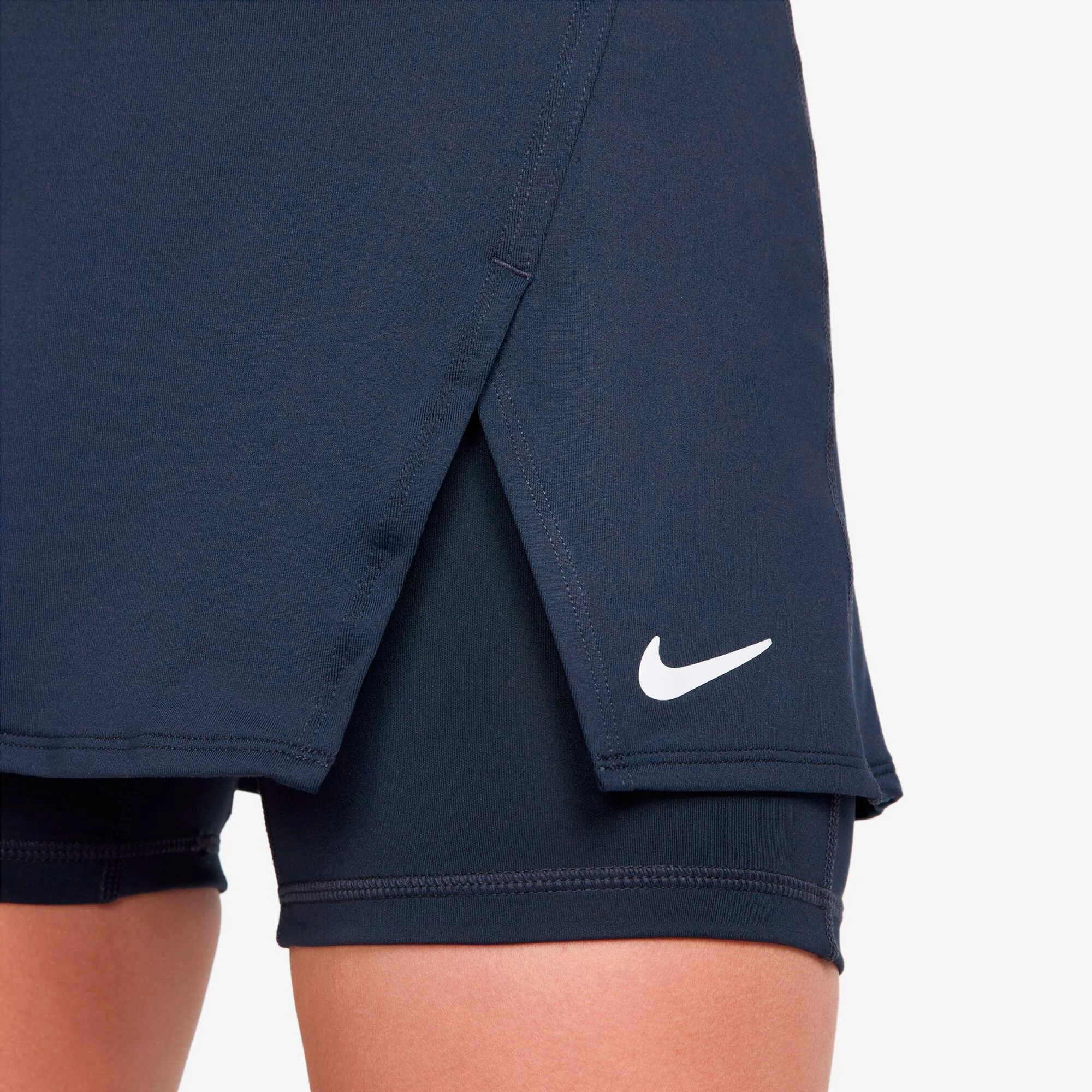 Nike Court Victory Dri-Fit Straight Gonna Donna - Blu Scuro - immagine 9