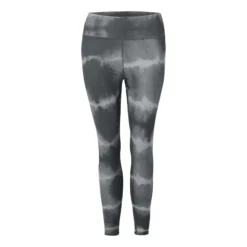 Nike Dri-Fit One Luxe Mid-Rise All Over Print Calzamaglia Donna - Nero, Grigio