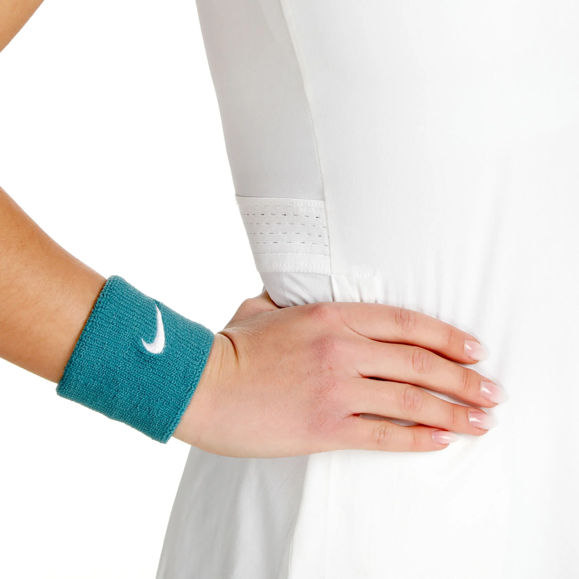 Nike Dri-Fit Club Abito Donna - Bianco - immagine 7