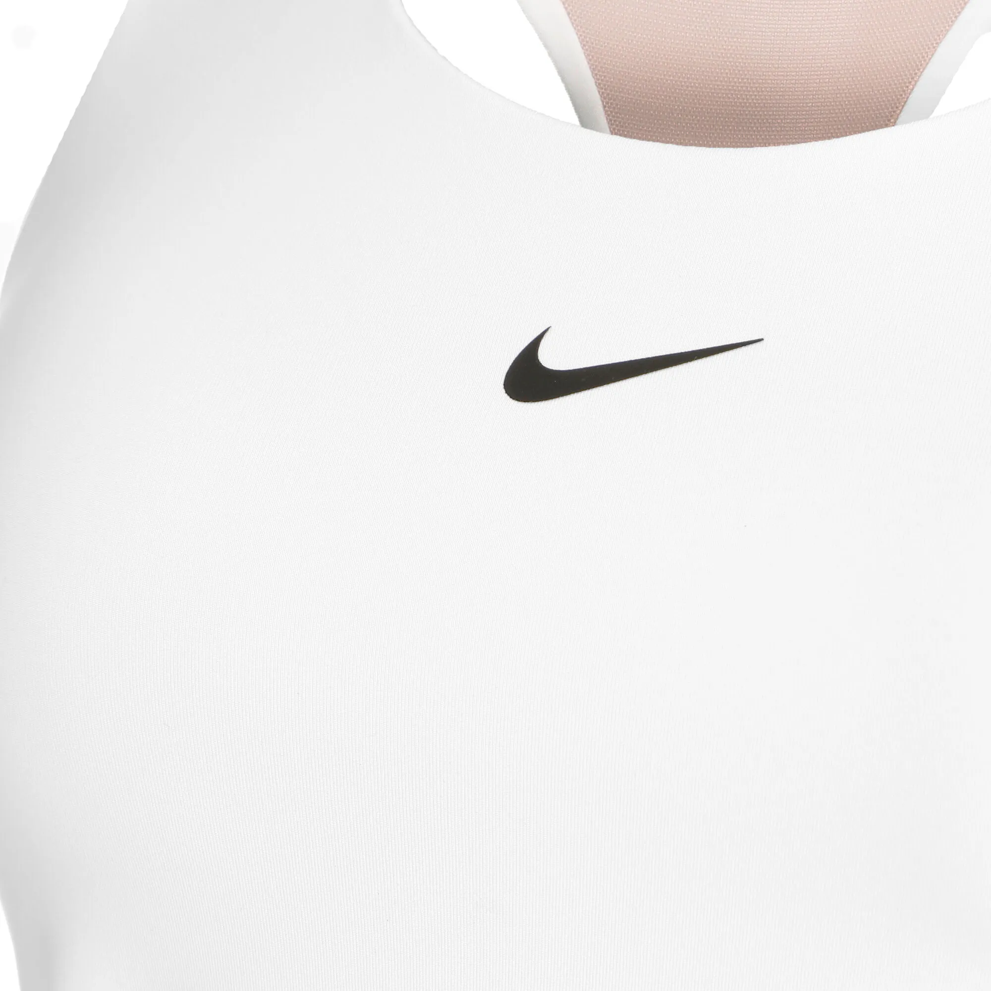 Nike Dri-Fit Swoosh Bra Canottiera Donna - Bianco - immagine 3