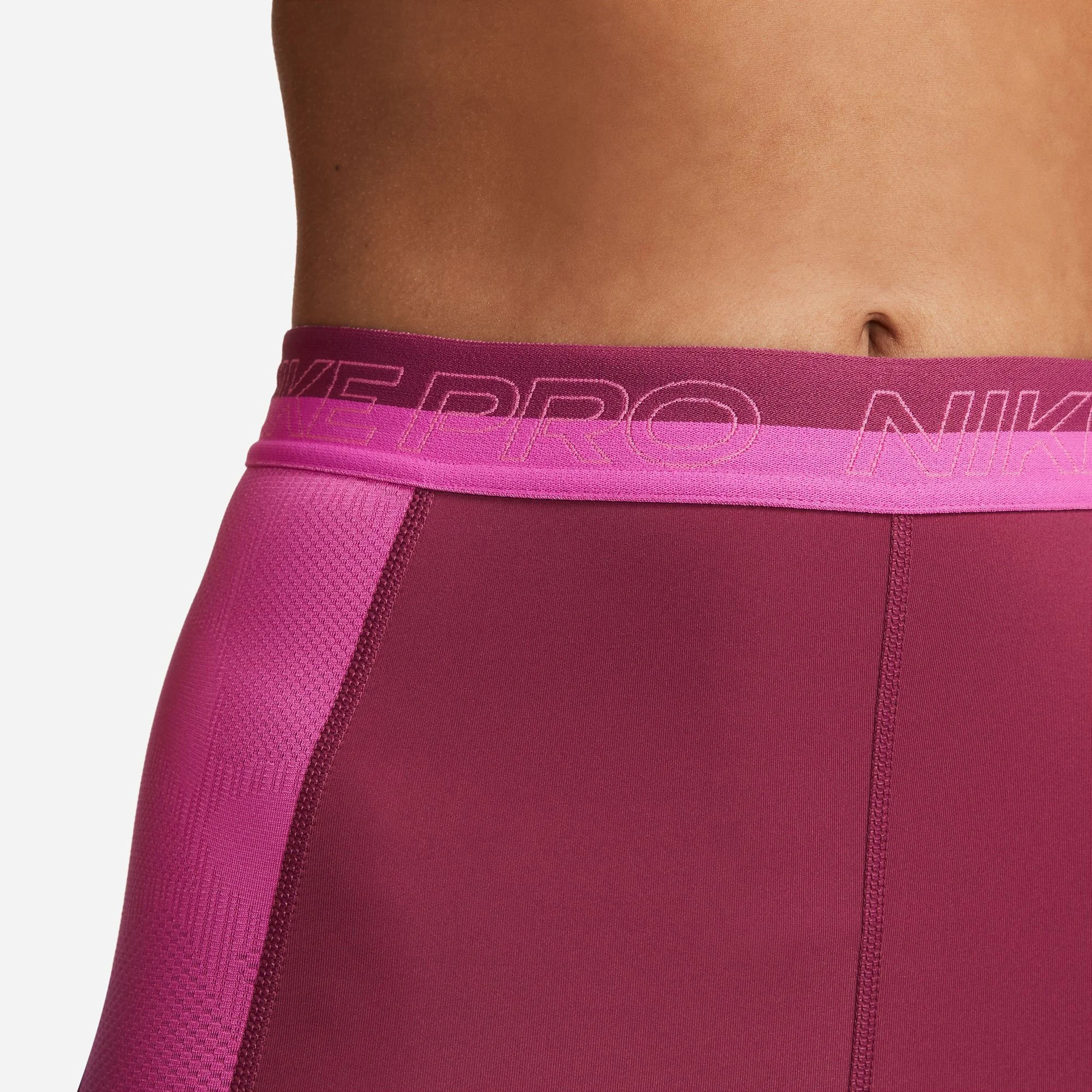Nike Dri-Fit Performance Heritage Calzamaglia Donna - Rosso, Rosa - immagine 9