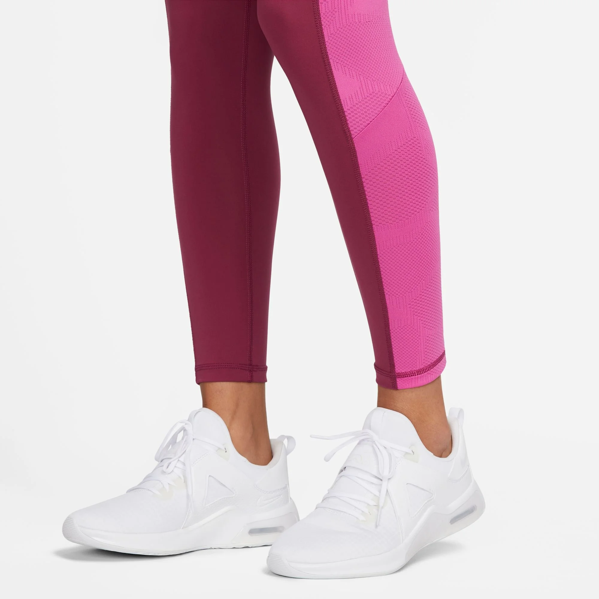 Nike Dri-Fit Performance Heritage Calzamaglia Donna - Rosso, Rosa - immagine 11