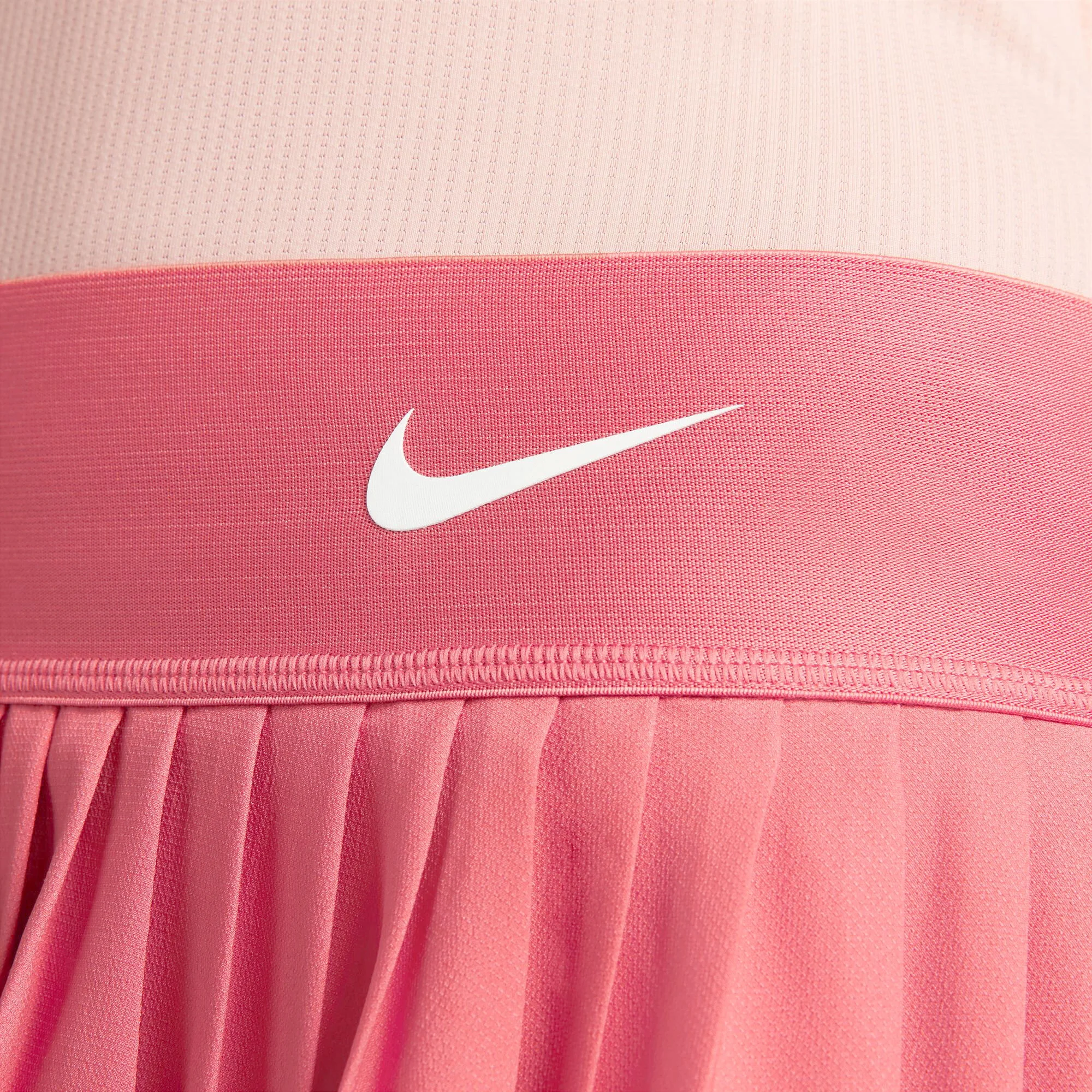 Nike Dri-Fit Advantage Court Pleated Gonna Donna - Corallo - immagine 7