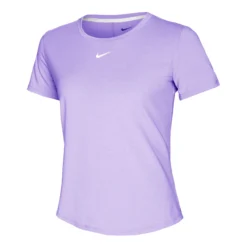 Nike Dri-Fit One Luxe STD Maglietta Donna - Lilla