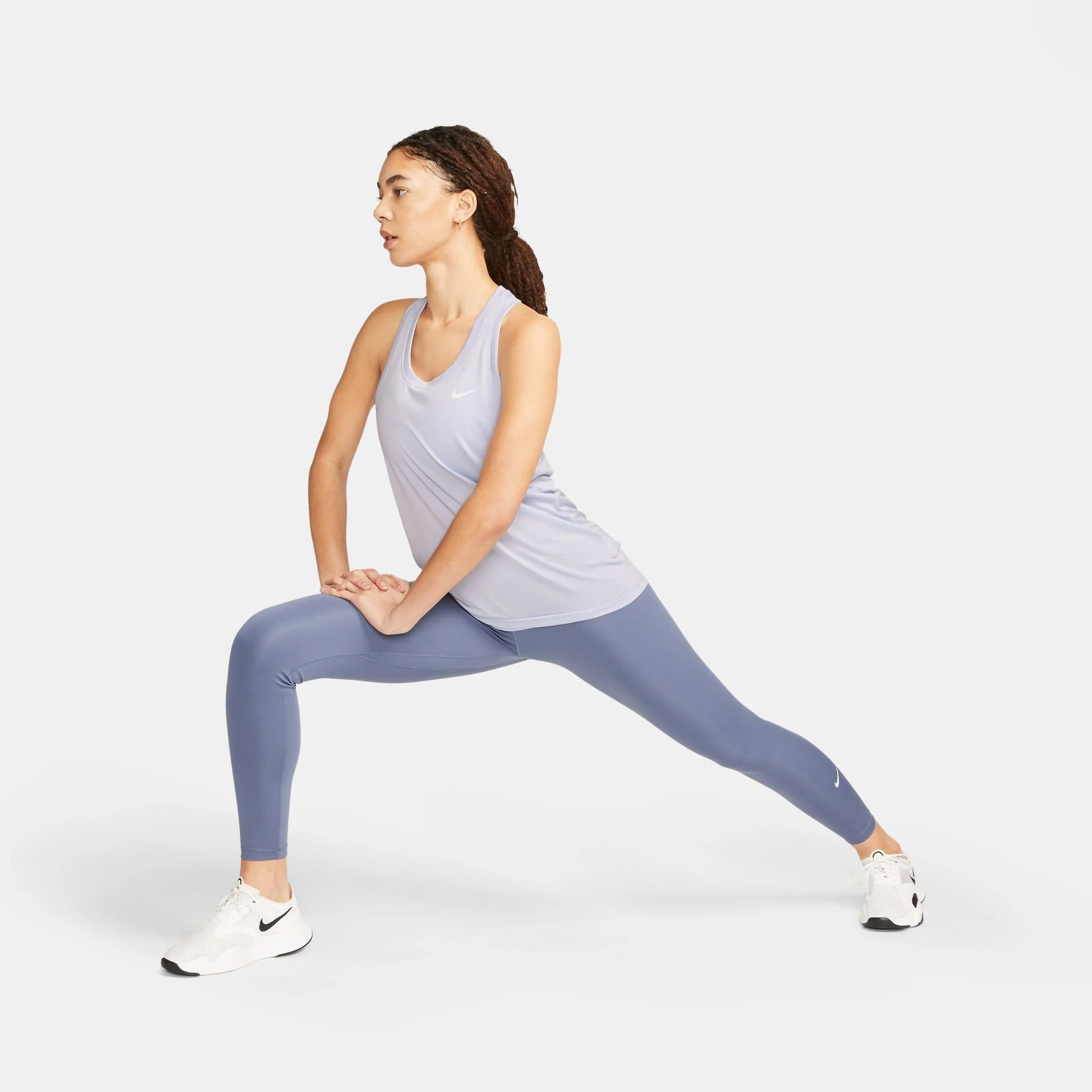 Nike Dri-Fit Regular Racerback Canottiera Donna - Lilla - immagine 6