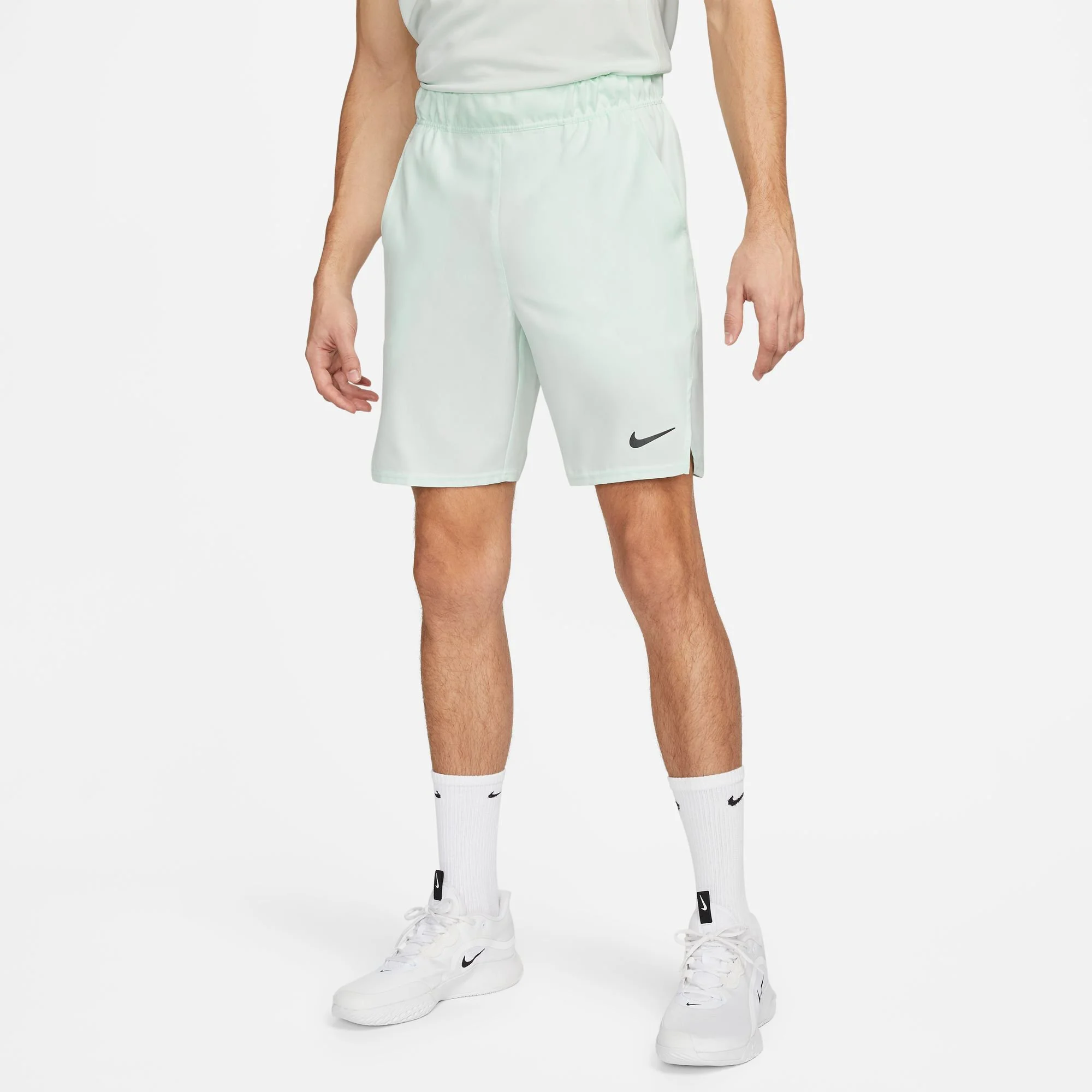 Nike Dri-Fit Court 9in Pantaloncini Uomini - Mint - immagine 6