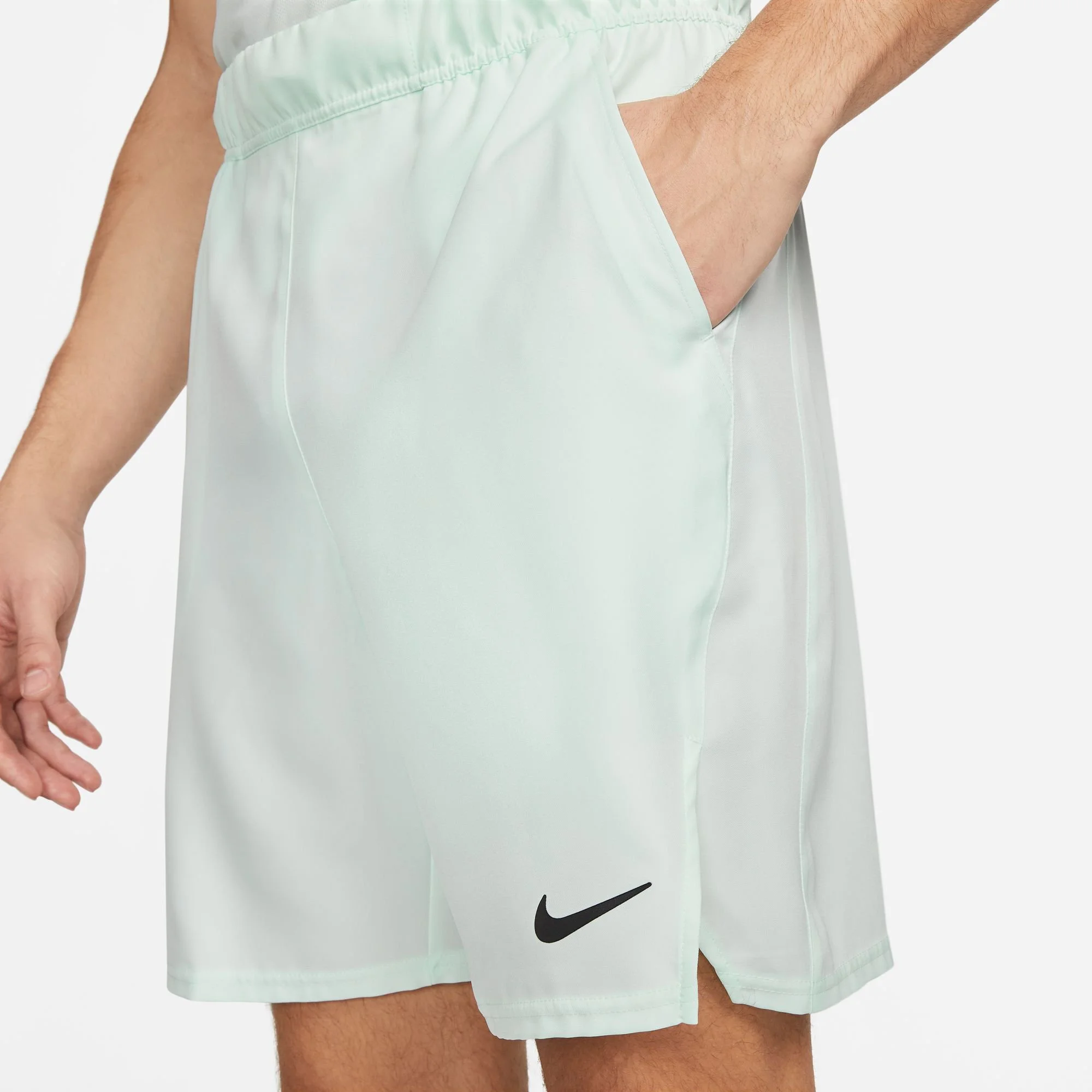 Nike Dri-Fit Court 9in Pantaloncini Uomini - Mint - immagine 8