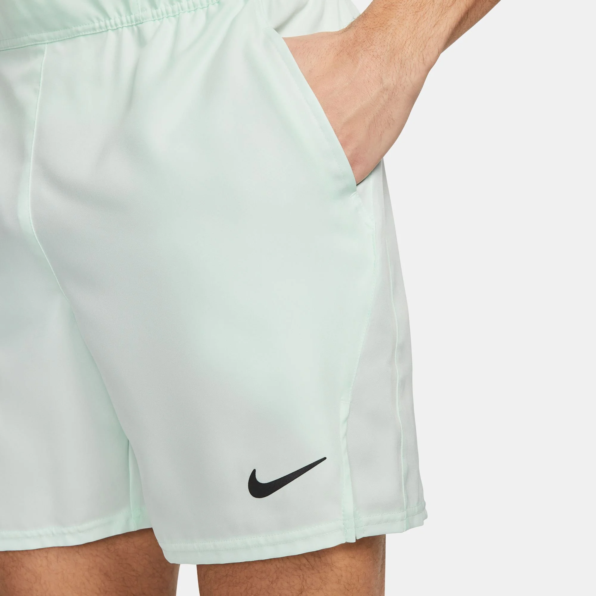Nike Dri-Fit Court 7in Pantaloncini Uomini - Mint - immagine 8