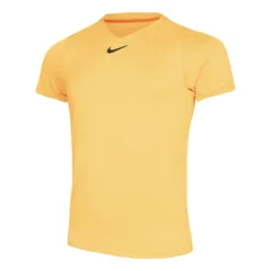 Nike Dri-Fit Advantage Court Maglietta Uomini - Giallo