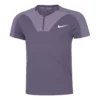 Nike Dri-Fit Advantage Court Slim UL RG Polo Uomini - Grigio, Lilla