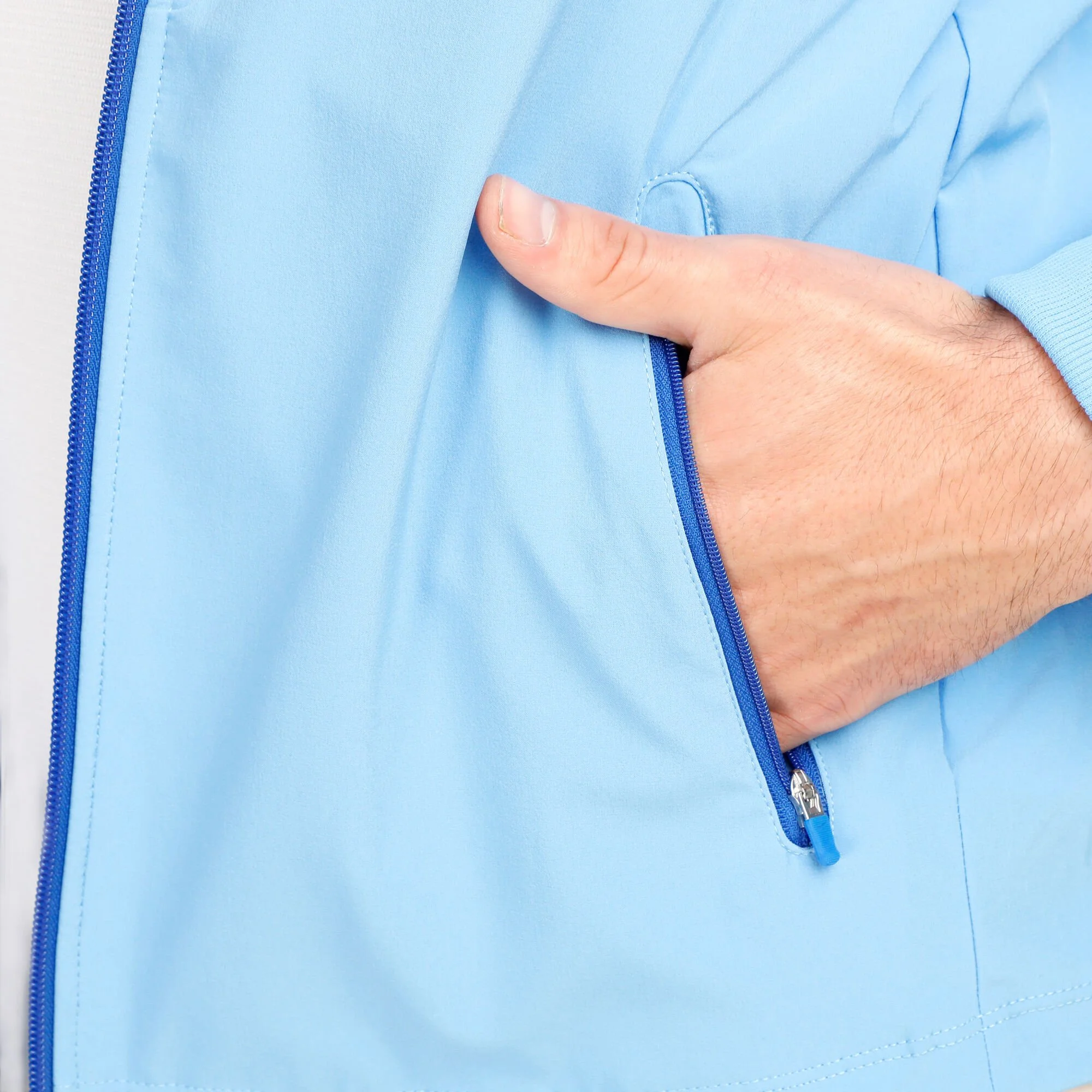 Nike Dri-Fit RAFA MNK Giacca Da Allenamento Uomini - Blu Chiaro - immagine 6