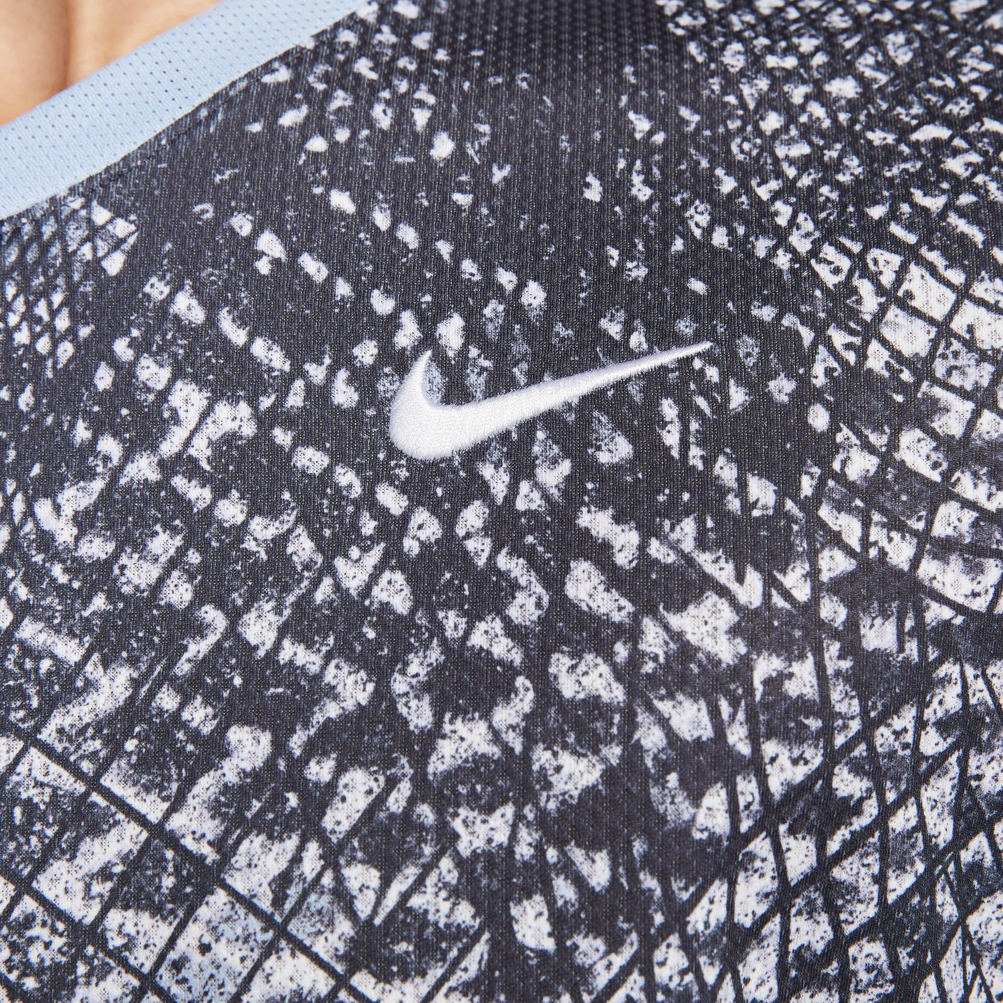 Nike Dri-Fit Court Novelty Maglietta Uomini - Lilla, Grigio Scuro - immagine 9