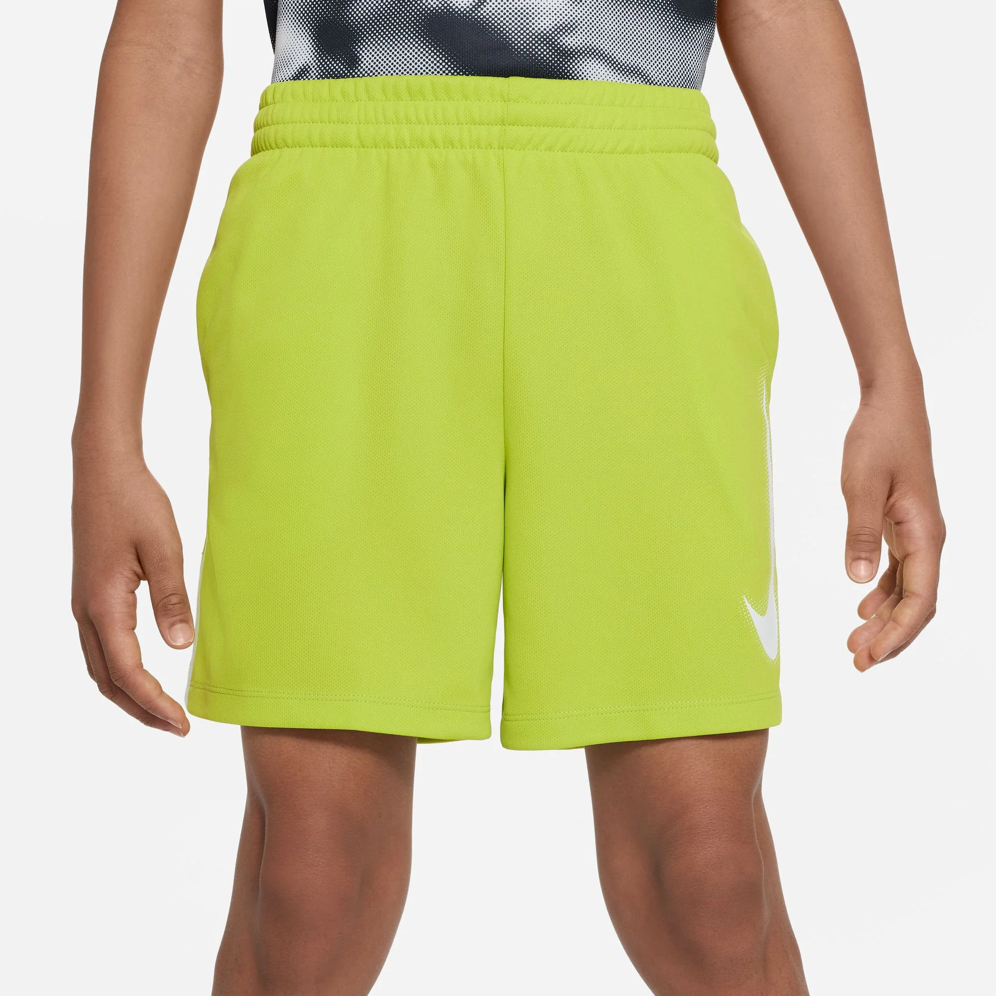 Nike Big Kids Graphic Pantaloncini Ragazzi - Lime - immagine 5