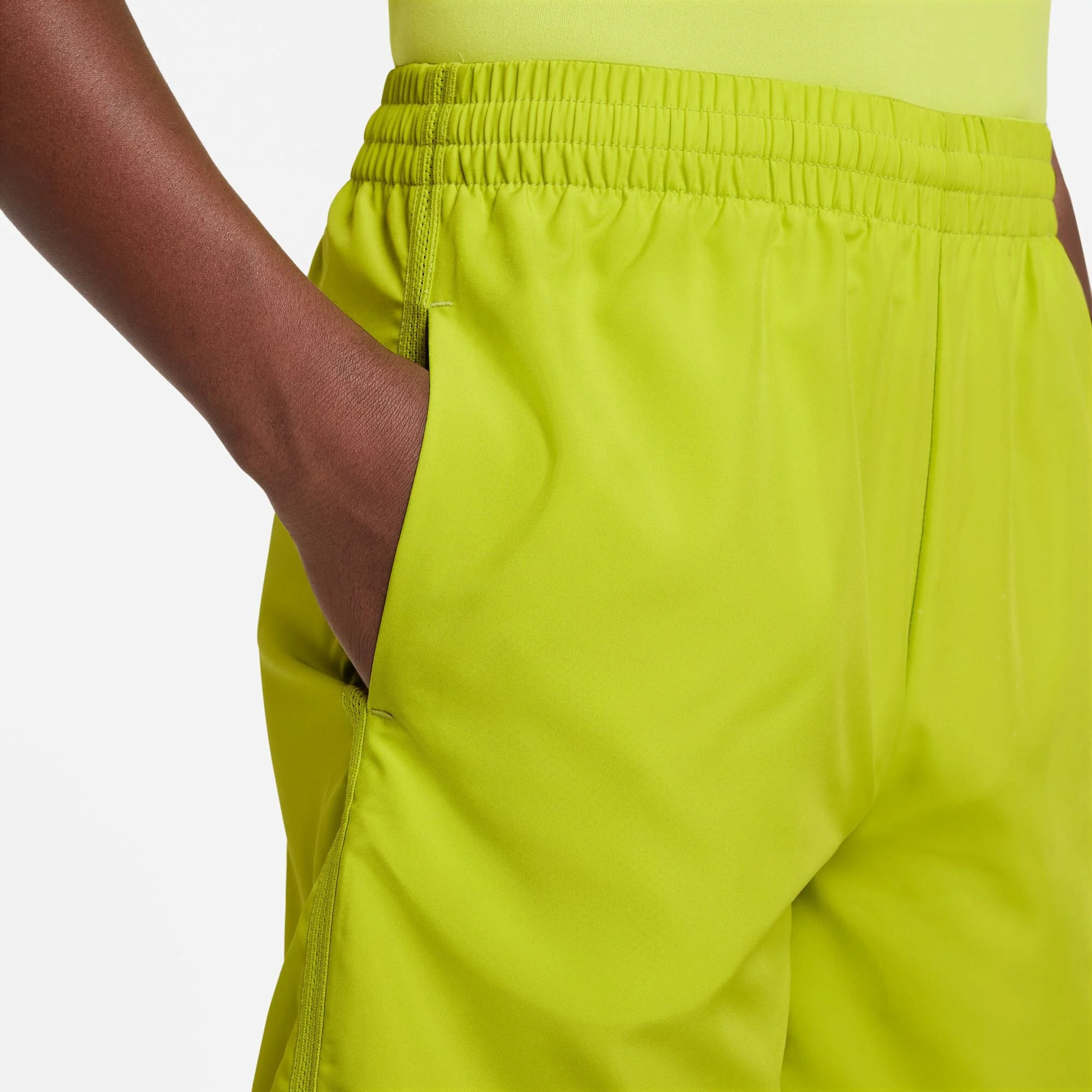 Nike Big Kids Pantaloncini Ragazzi - Lime - immagine 7