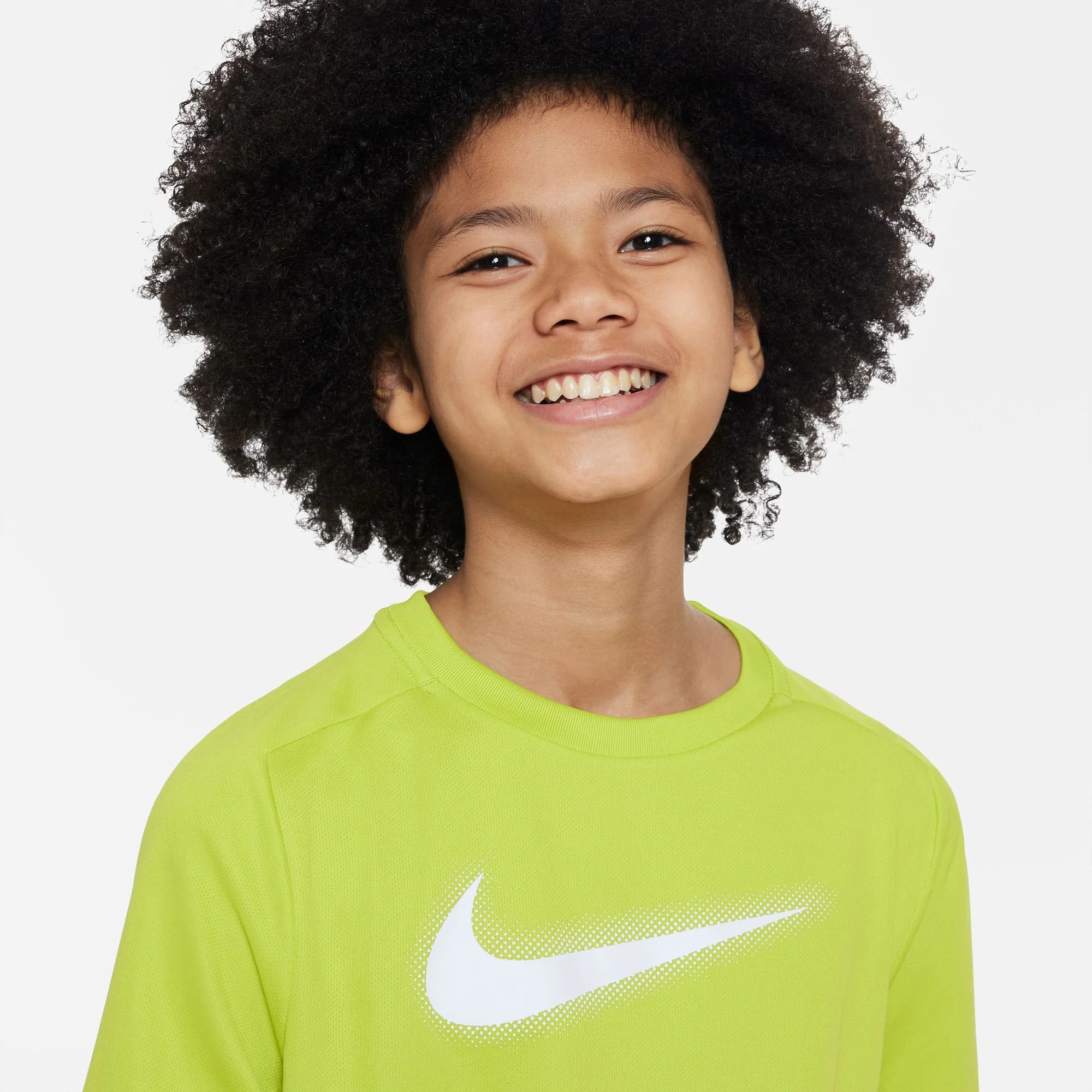 Nike Big Kids Graphic Canottiera Ragazzi - Lime - immagine 7