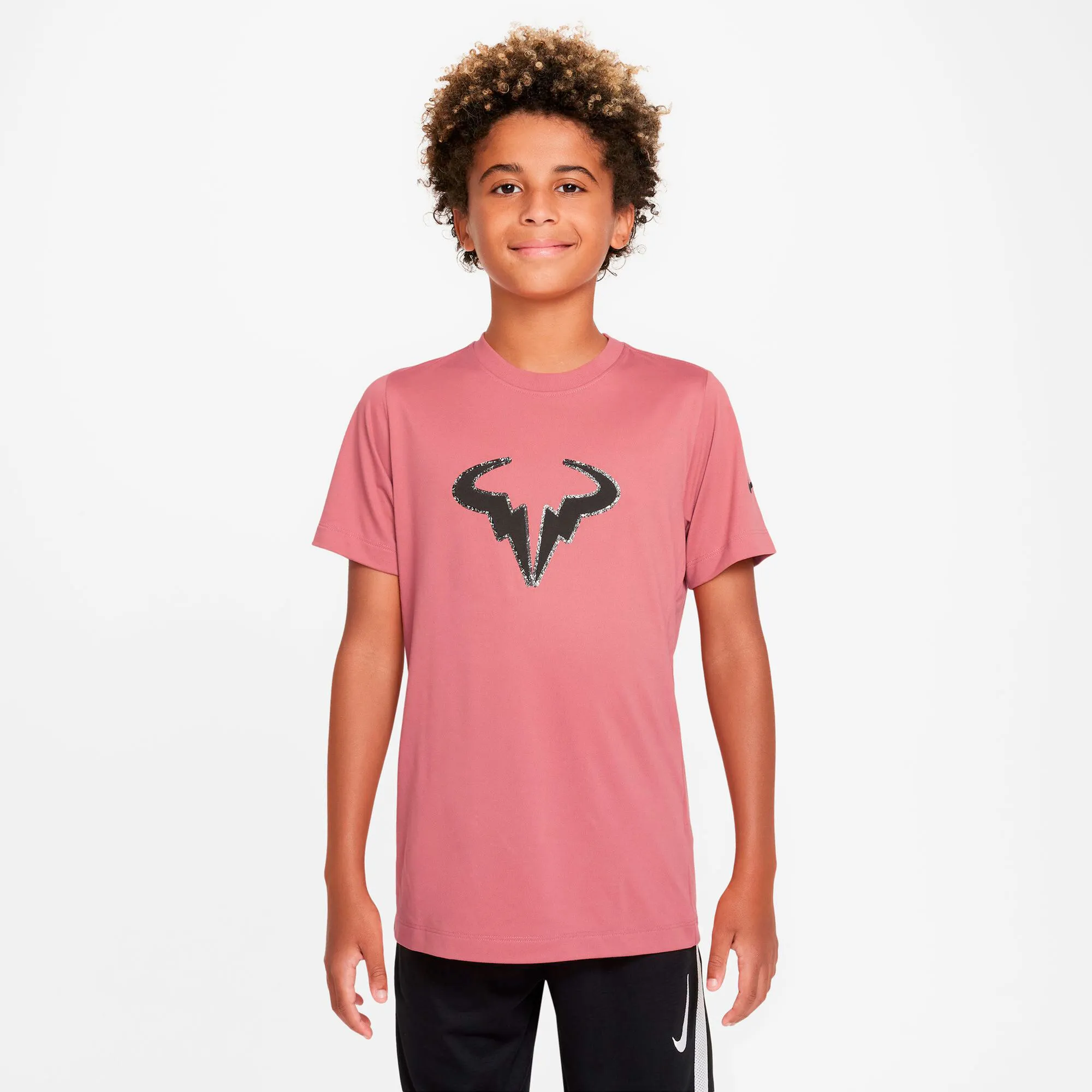 Nike Big Kids Maglietta Ragazzi - Bianco, Arancione - immagine 3