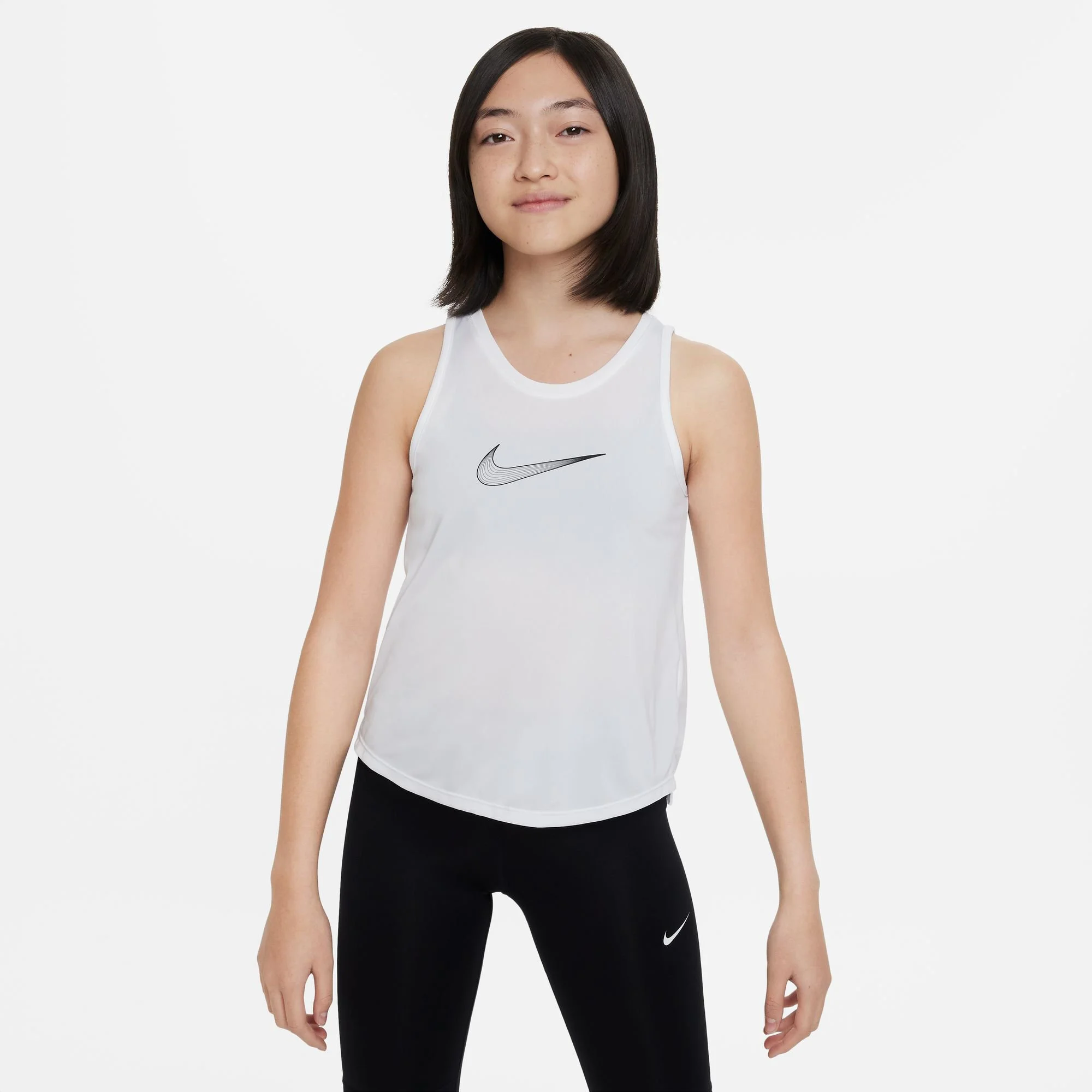 Nike Dri-Fit Big Kids Canottiera Ragazze - Bianco - immagine 5